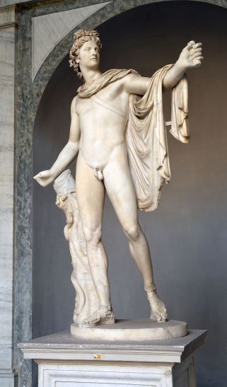 Greek Statuary 01 Apollo of the Belvedere